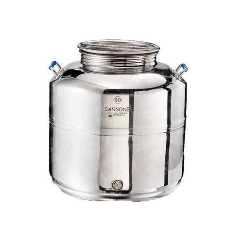 CONTENITORE ACCIAIO INOX PER USO ALIMENTI SANSONE- lt. 20- FF- pezzi 1