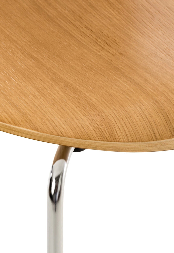 Set 2x Sedie Impilabili Diego in Legno Robusto Rovere