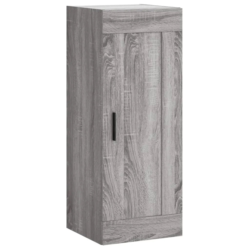 Credenza Grigio Sonoma 34,5x34x180 cm in Legno Multistrato 3200151