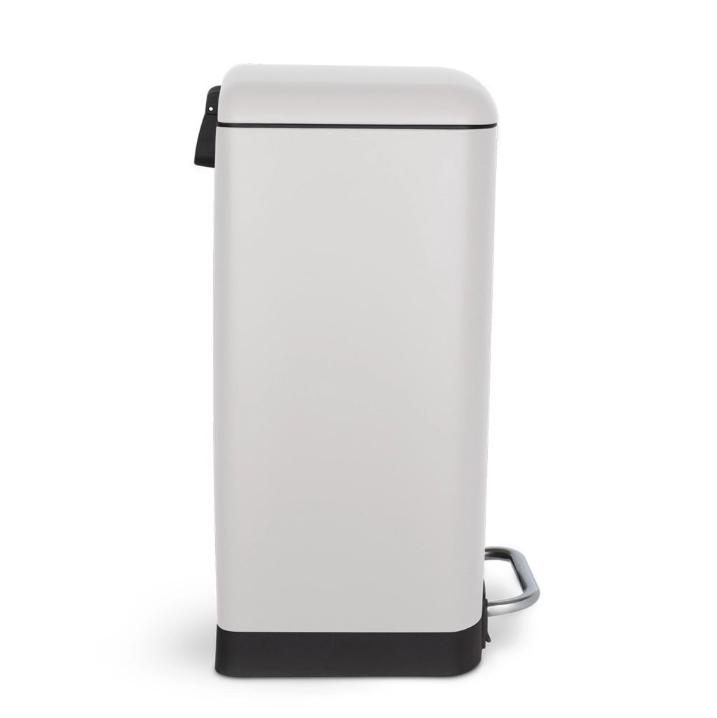 Les Collectors Pattumiera da cucina a pedale in acciaio inox n. 528 capacità 20 l