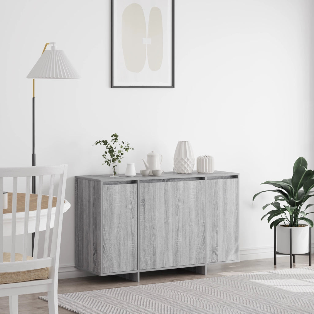 Credenza Grigia sonoma Legno ingegnerizzato 120 x 41 x 75 cm