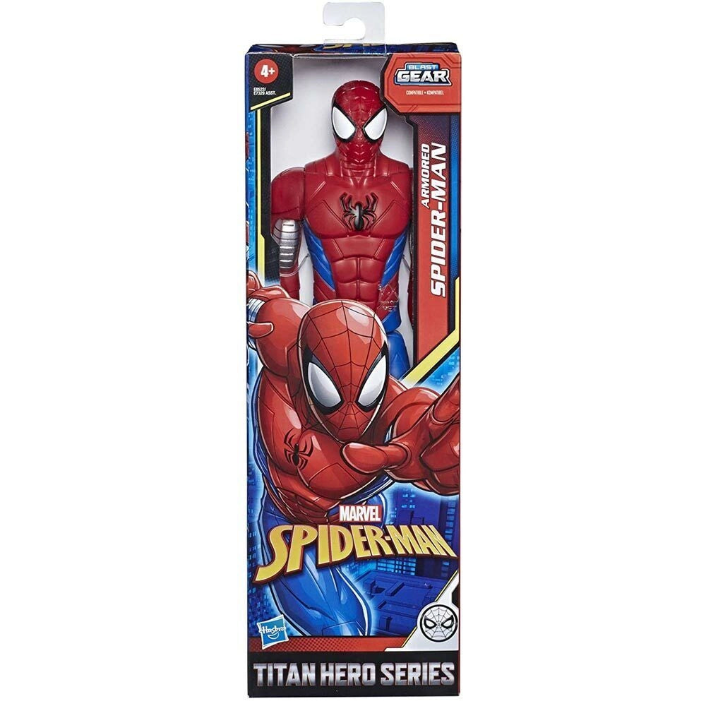 Action Figures Marvel Personaggio Spiderman Armored Titan Hero Series Snodato