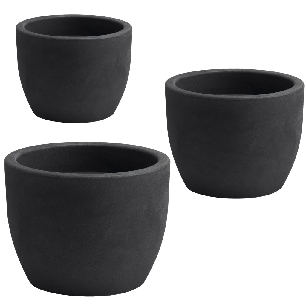 Vaso Nicoli Hera Matt tondo in resina opaca
