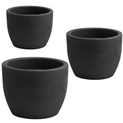 Vaso Nicoli Hera Matt tondo in resina opaca