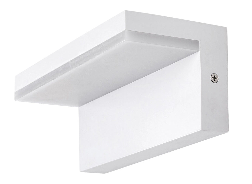 Applique esterna moderna bianca LED 10W 4000K IP54