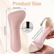 Antislip inlegzolen per due paia per donne | Zoccoli per piede interno | Dispositivi assorbenti di urto | 2 paia di inlegzolen | Colore rosa | Zampe autoadesive | Per sandali