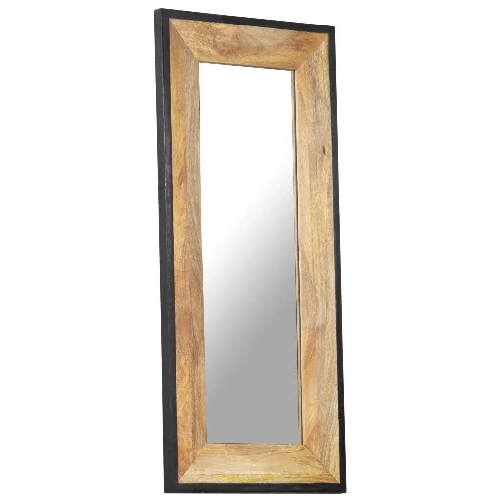 Specchio 110x50 cm in Legno Massello di Mango cod mxl 57225