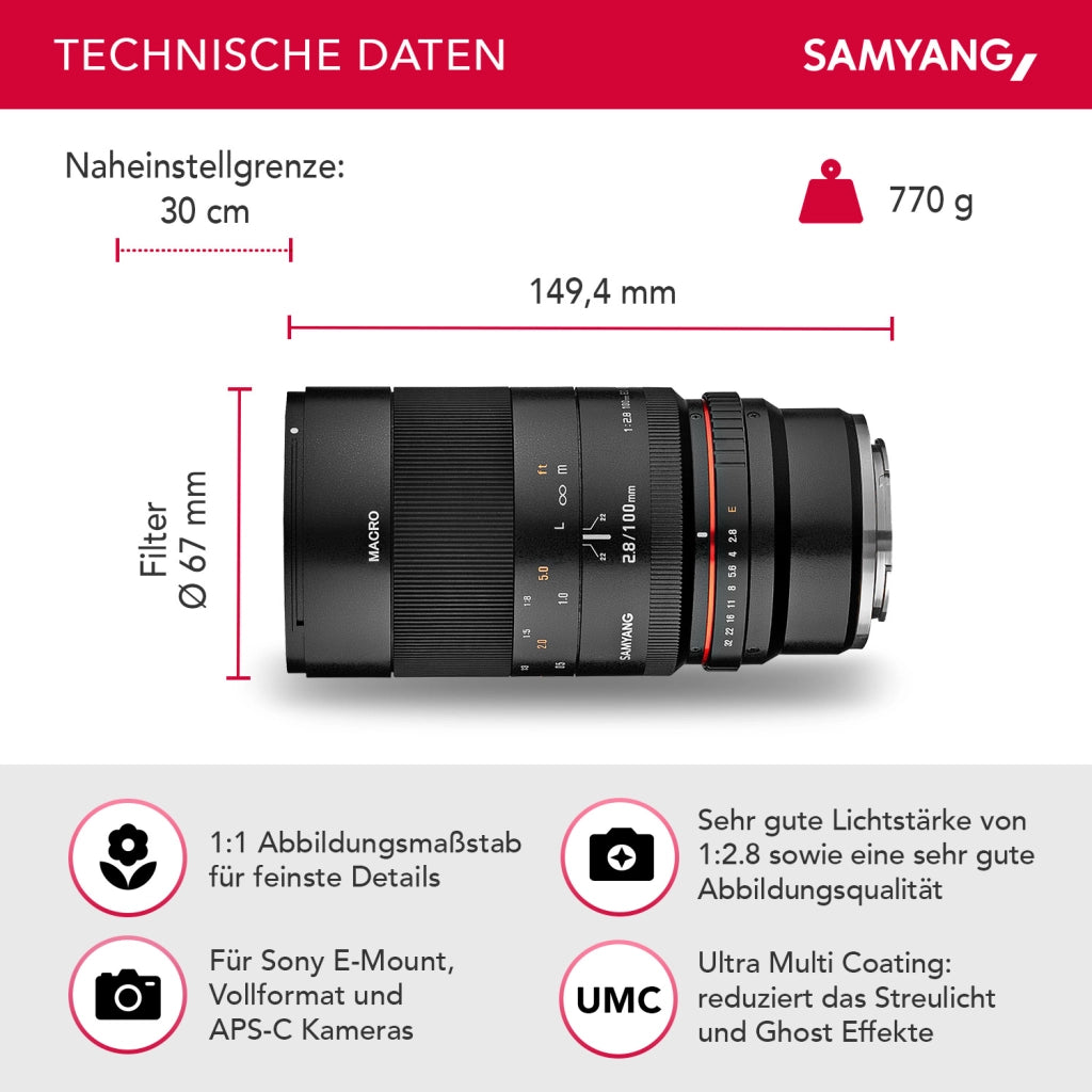 Obiettivo 100 mm a focale fissa per Fuji X, teleobiettivo per fotocamere full-frame e APS-C, per ritratti con messa a fuoco manuale, alta velocità luce