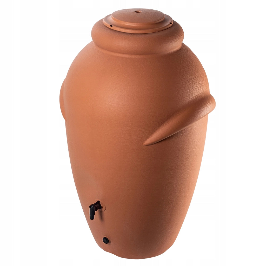 Serbatoio per acqua piovana KADAX da 360 litri, contenitore per acqua con rubinetto e grande recipiente.