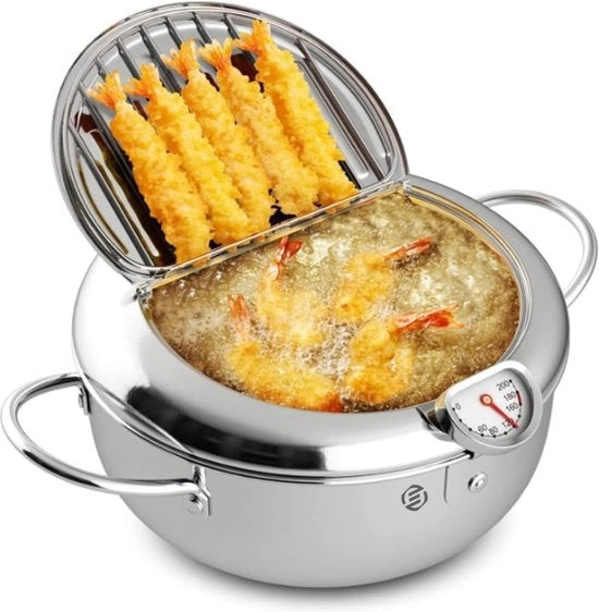 Piastra per Frittelle - Friteuse Professionale - Frittelle Fritteuse - Frittelle Maker - Ideale per Santo Natale e Capodanno