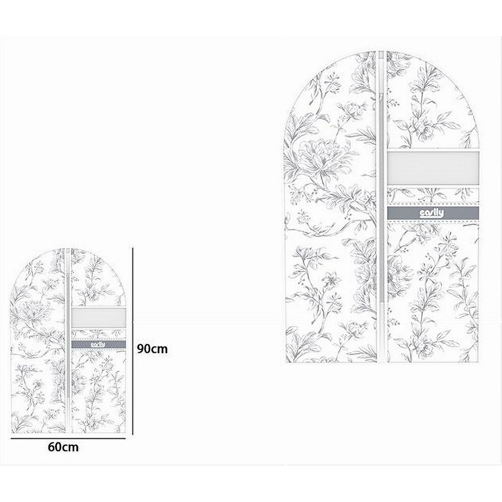 Trade Shop - Custodia Copriabito Porta Abito Vestito Giacca Viaggi 60 X 90 Cm Fantasia 87326 -