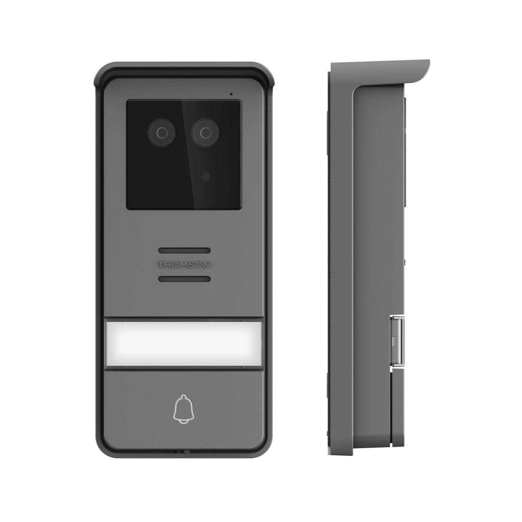 Videocitofono Smart Wi‑Fi 2 Fili con Riconoscimento Facciale – Thomson SmartFace 112278