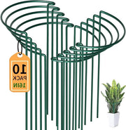 Supporto per piante sostegno per piante flessibili (25 x 40 cm) - Set da 10 pezzi
