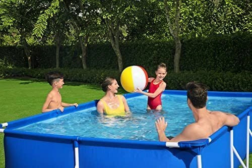 Bestway 56405 Piscina Frame Rettangolare 400X211 H 81