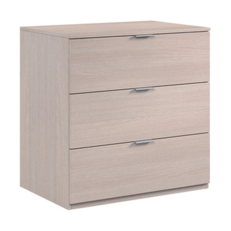 KIT CASSETTONE 3 CASSETTI 80X38X77 ROVERE CHIARO- FORES HABITAT- 1,0 pz