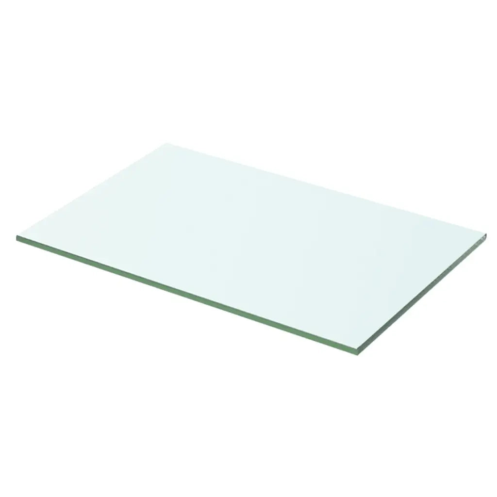 Mensole in Vetro Trasparente 2 pz 50x25 cm 3051560