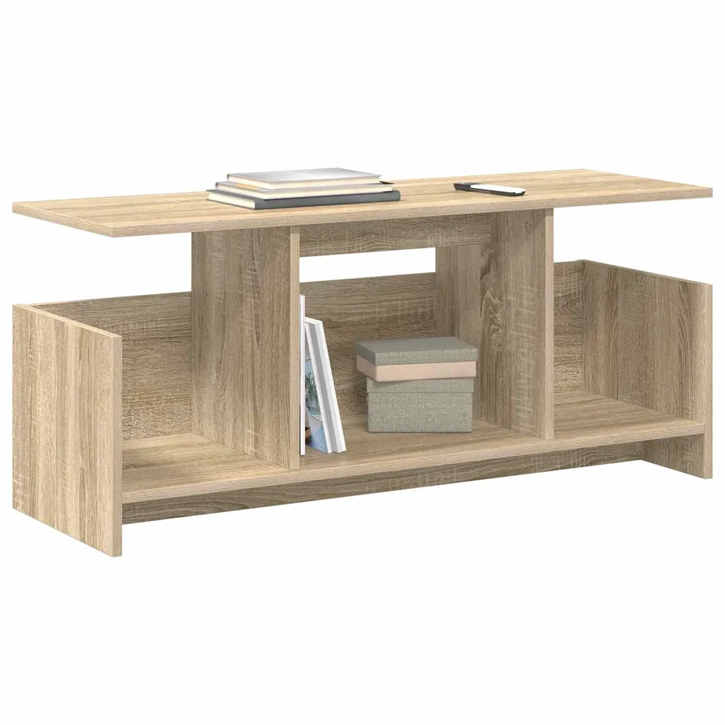 Supporto TV Rovere Sonoma 102 x 35 x 45 cm Legno multistrato 890994