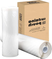 Raccoglitore di Compost Compostabile 80mu con Selettore di Relievo per Selettore di Vuoto, Rulli da 28cm x 5cm - 2 rulli