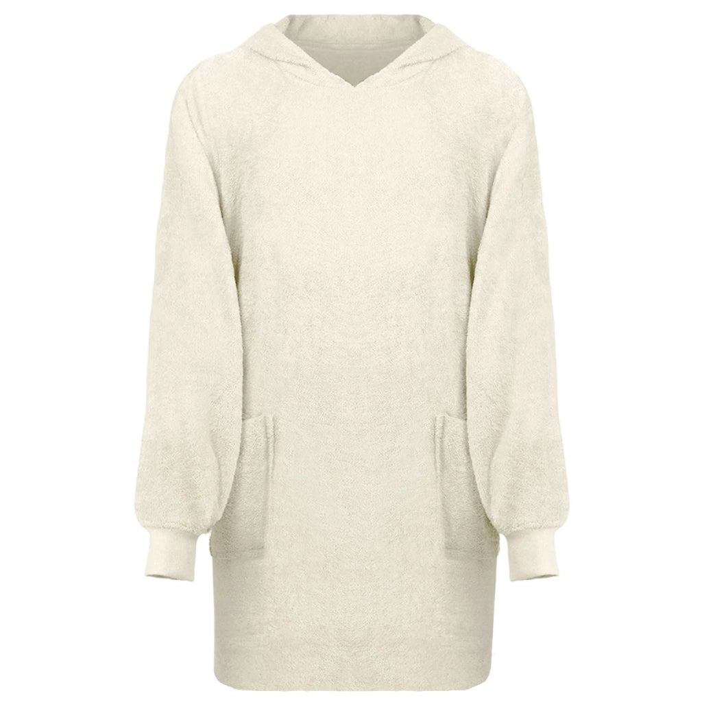Felpa coperta KINN Crema L Cotone CFW1827060