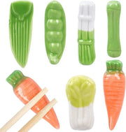 Sostegno per Spiedini Cucina in Ceramica per Verdure Stile Giapponese Portatile Riciclabile Servizio da Tavola