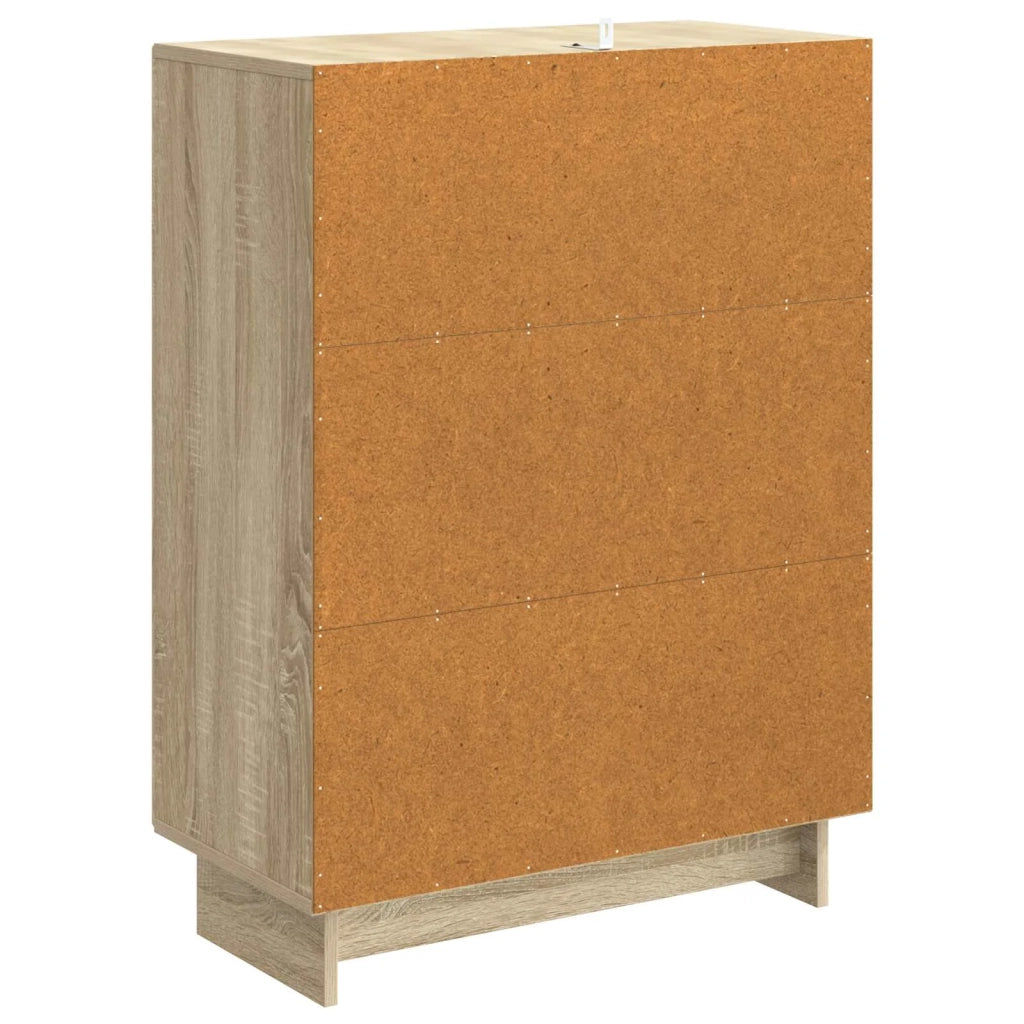 Credenza Rovere Sonoma 66 x 34,5 x 90 cm Legno ingegnerizzato