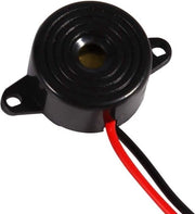 Suono continuo elettronico piezoelettrico per esterni 3-24 V - lunghezza del cavo 100 mm - diametro 23 mm