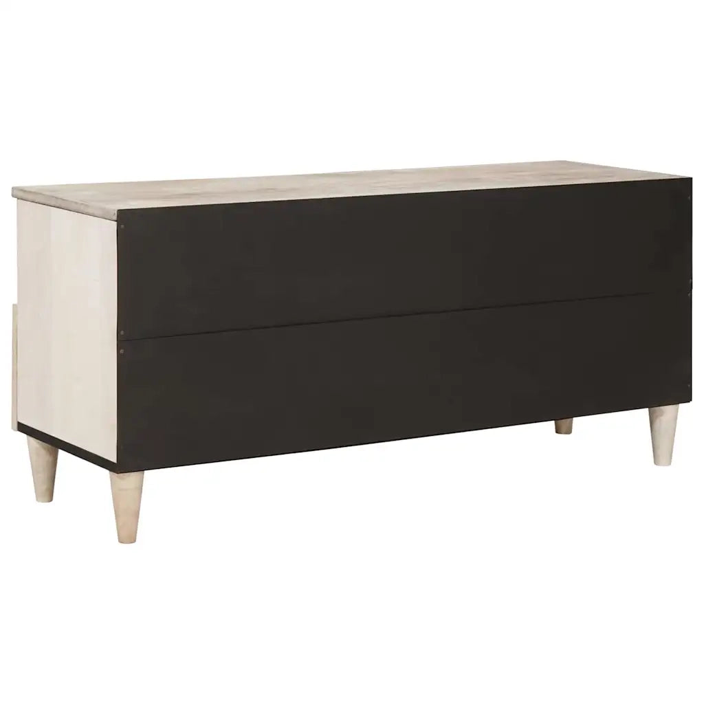 Unità TV con cassetto Bianco 100 x 33 x 46 cm Legno multistrato 4018134