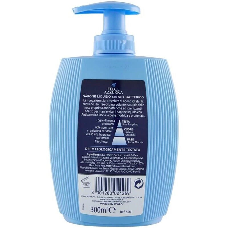 FELCE AZZURRA SAPONE LIQUIDO 300 ML ANTIBATTERICO