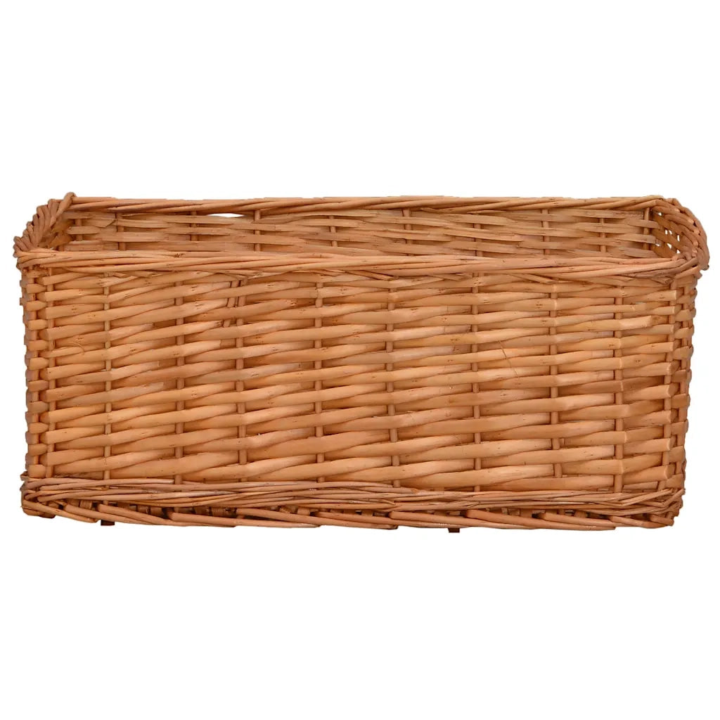 Set Cestini Impilabili 4 pz Marroni in Salice CFW5566625