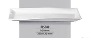 Antipastiera porcell.rett.33x12x3cm rettangolare cerve t05540