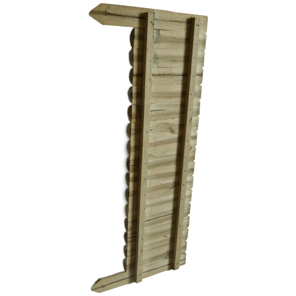 TRALICCIO RECINZIONE VAMPIRO IN LEGNO DI PINO IMPREGNATO IN AUTOCLAVE 100 x 45/30 cm