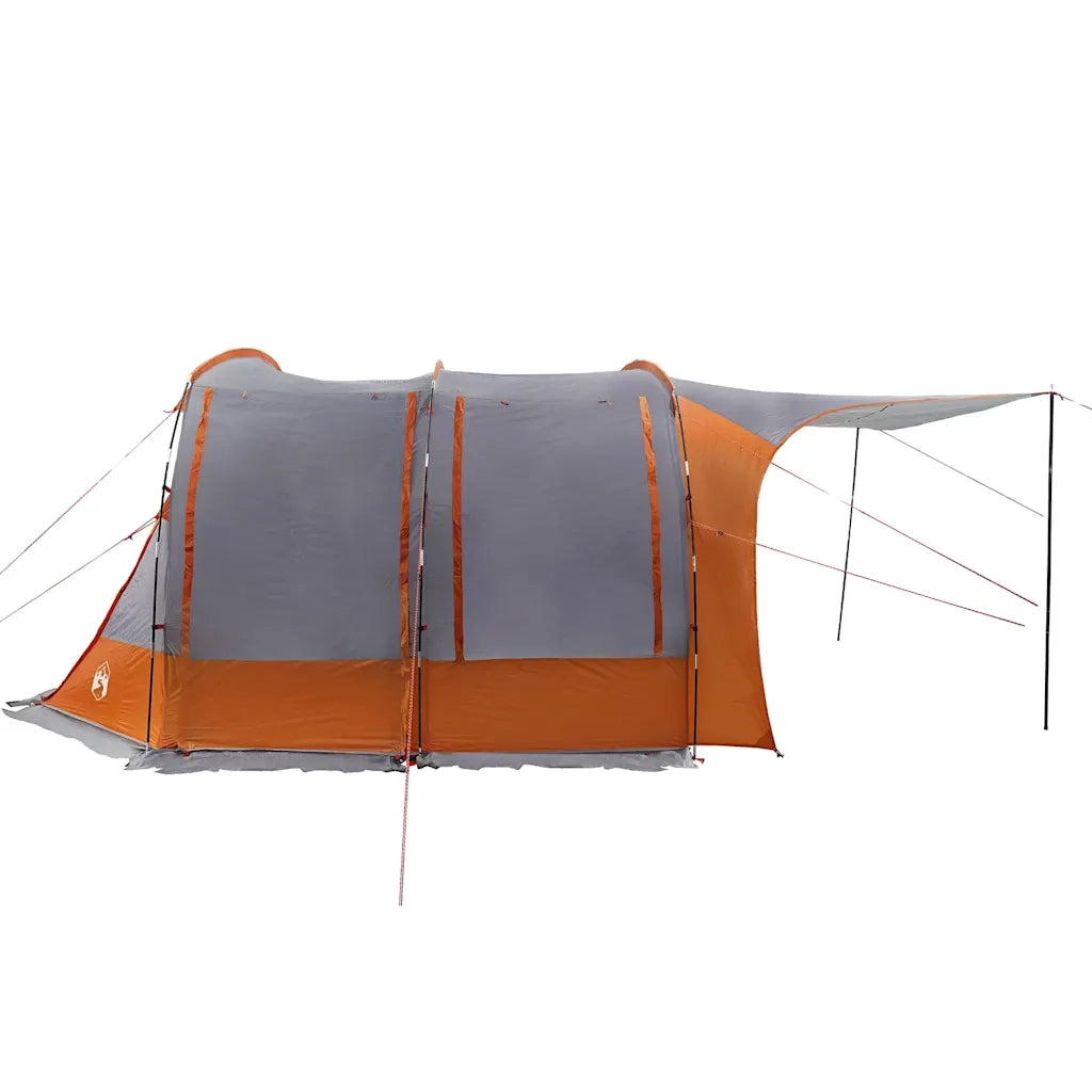 Tenda da Campeggio per Auto Grigio e Arancione Impermeabile 4009505