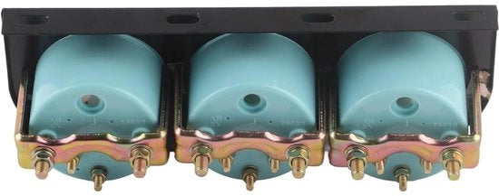Kit di Misurazione Tridimensionale - Temperatura dell'Acqua + Volt + Pressione dell'Olio 52 mm Strumento di Misura