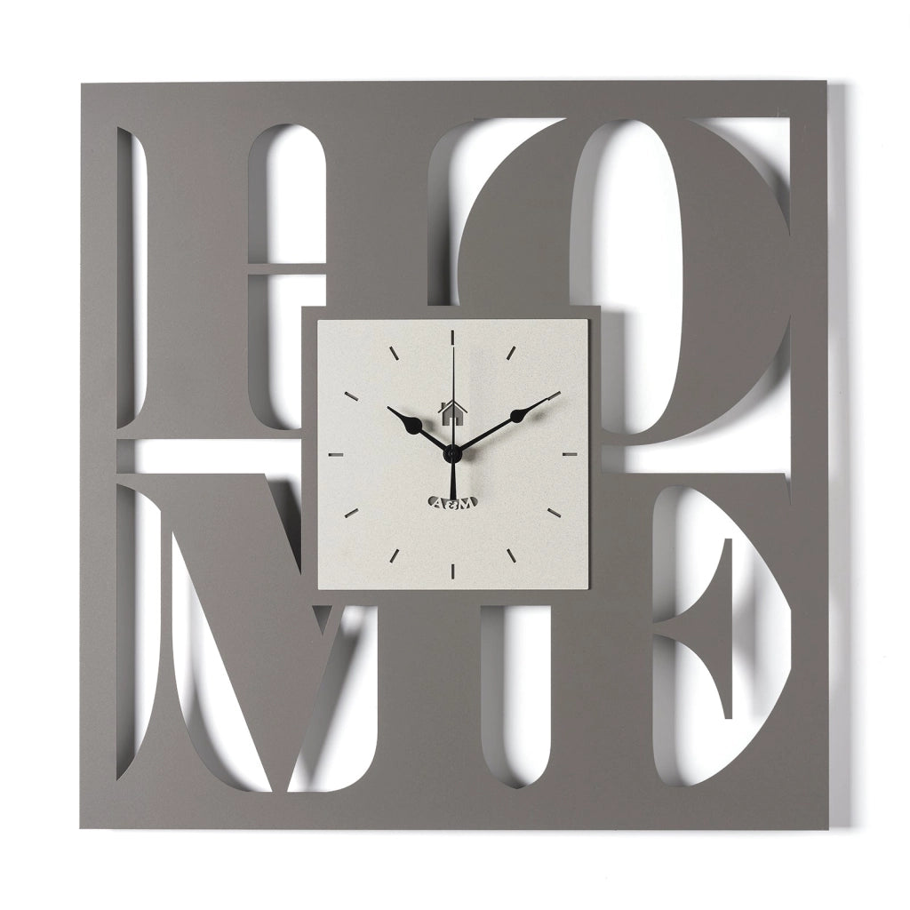Orologio da parete di design Home Fango,avorio