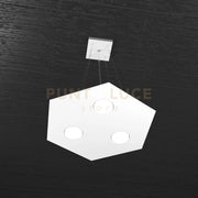 EXAGON SOSPENSIONE 3 LUCI BIANCO 1142-SP-BI