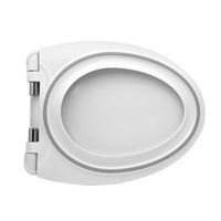 Sedile wc bianco opaco serie Cloud con soft closing