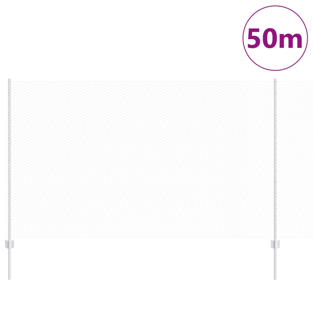 Pali Recinzione  22 pz U-Channel 140 cm Acciaio Galvanizzato