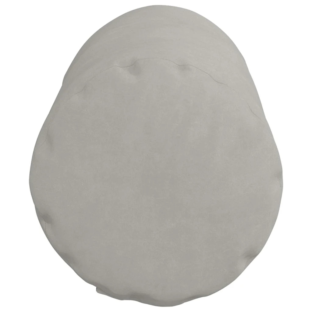 Cuscini a rullo 2 pz | Cuscini per sedie Grigio chiaro ? 15 x 40 cm