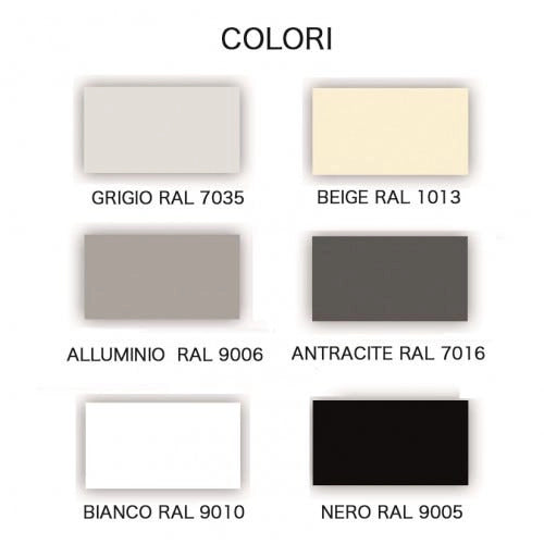 Armadio con porte scorrevoli a serrandina da ufficio operativo cm. 120x45x200h