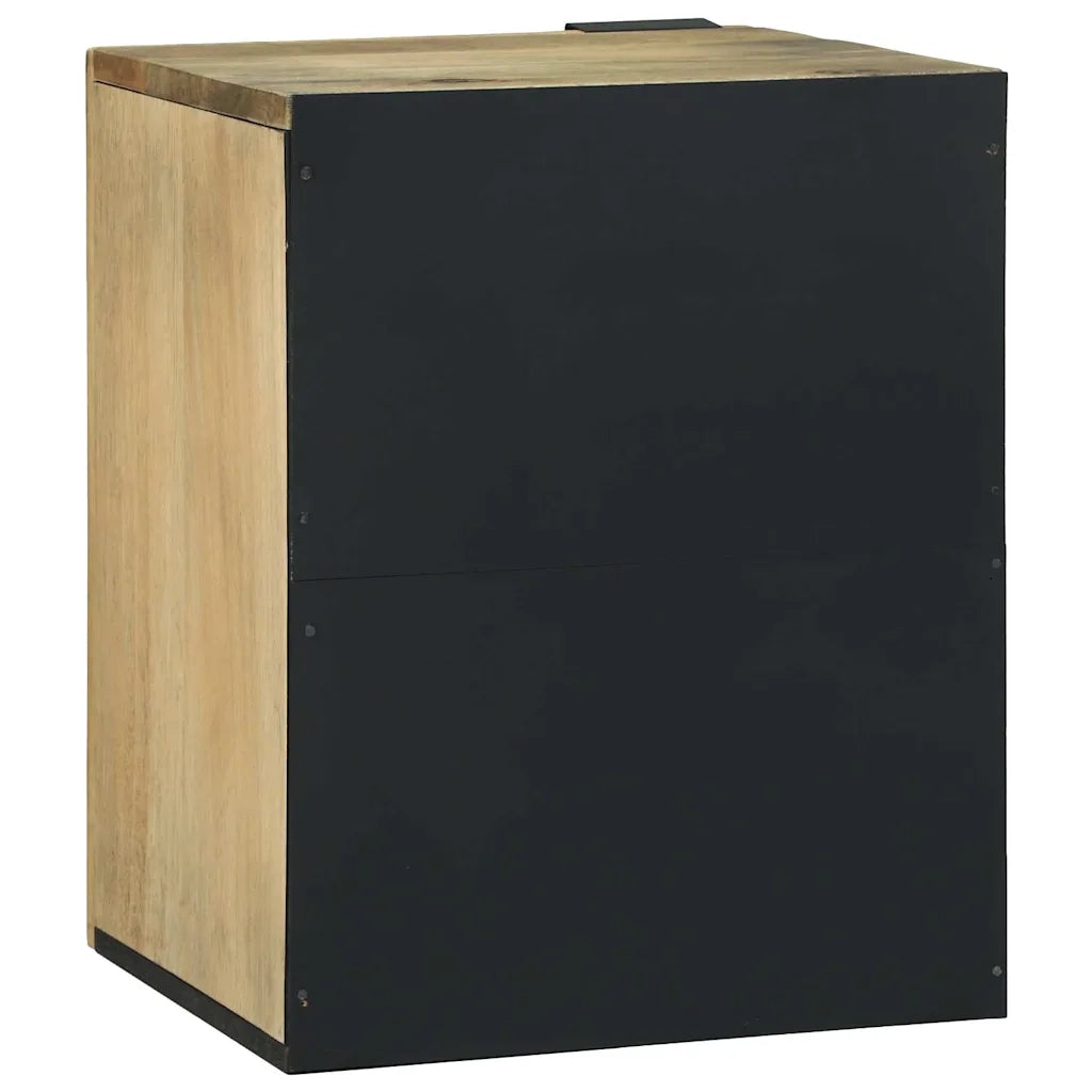 Armadio per Lavabo da Bagno-Armadietto da bagno-Mobiletto da bagno con porta Marrone 38 x 33,5 x 48 cm
