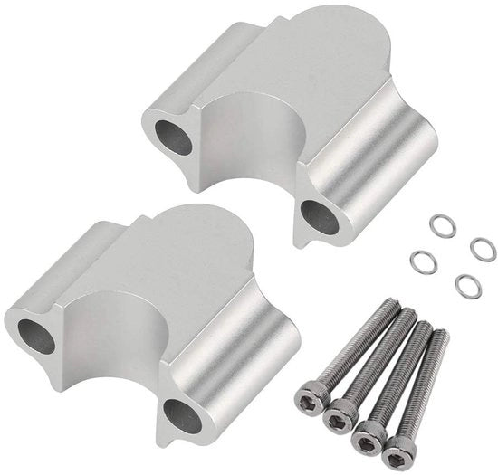 Alzamanovimento per Bicicletta con Manubrio Universale e Alzata 7/8" in Alluminio