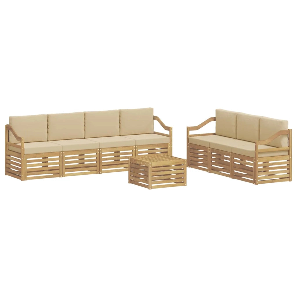Set divani Legno di Acacia Massello