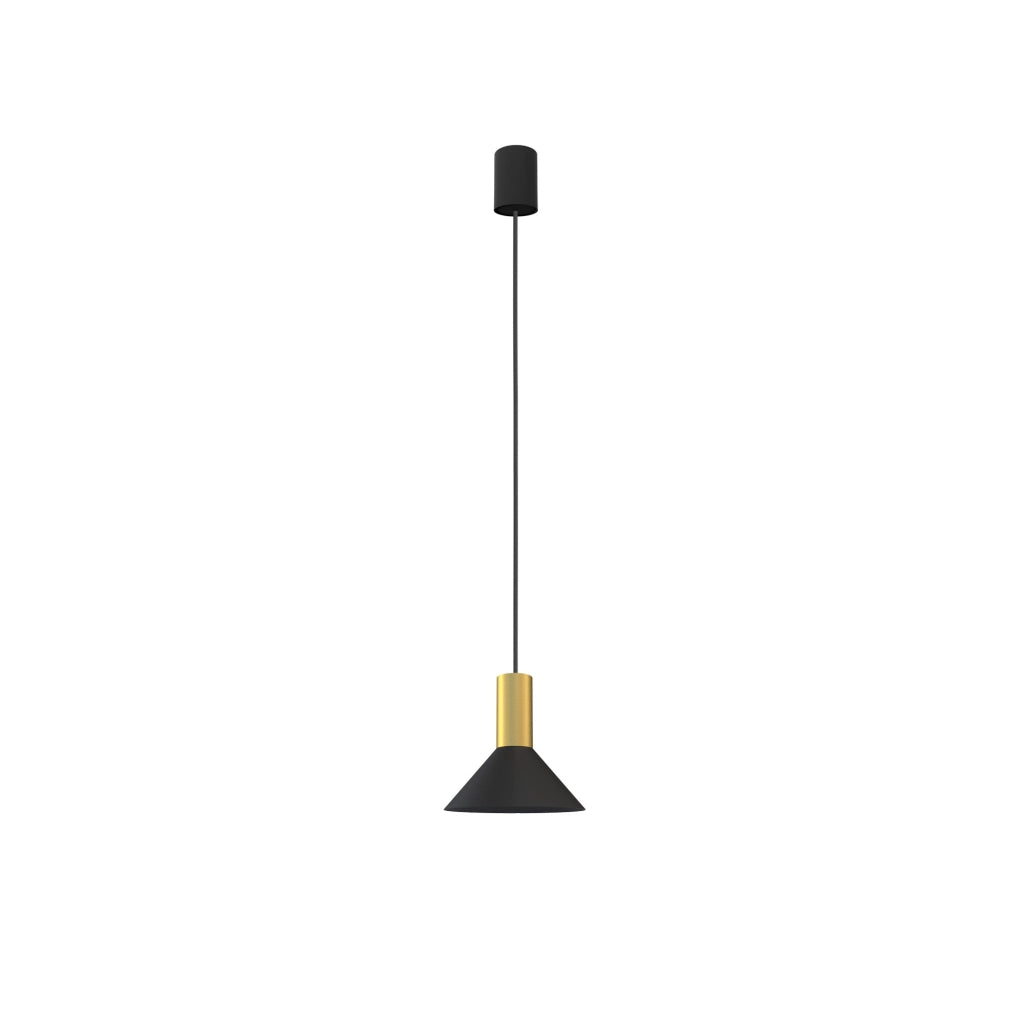 Lampada sospesa Nowodvorski Hermanos 8103 ottone nero GU10