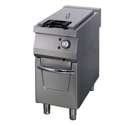 Premium Friggitrice - 1 x 22L - Unità Singola - Profondità 90cm - con Rubinetto di Scarico - Elettrico