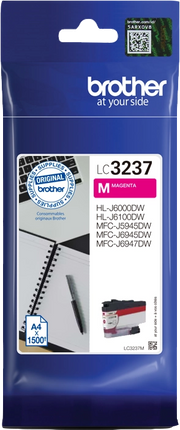 Brother LC3237M cartuccia d'inchiostro 1 pz Originale Resa standard Magenta