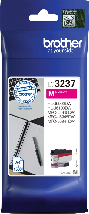 Brother LC3237M cartuccia d'inchiostro 1 pz Originale Resa standard Magenta