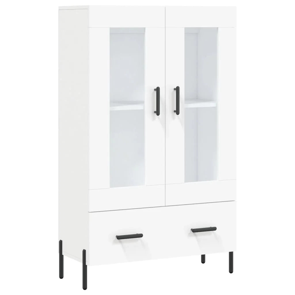 Buffet credenza cassettiera mobiletto mobile contenitore organizer cucina soggiorno salotto alto 69,5 x 31 x 115 cm legno ingegnerizzato bianco 02_0032497