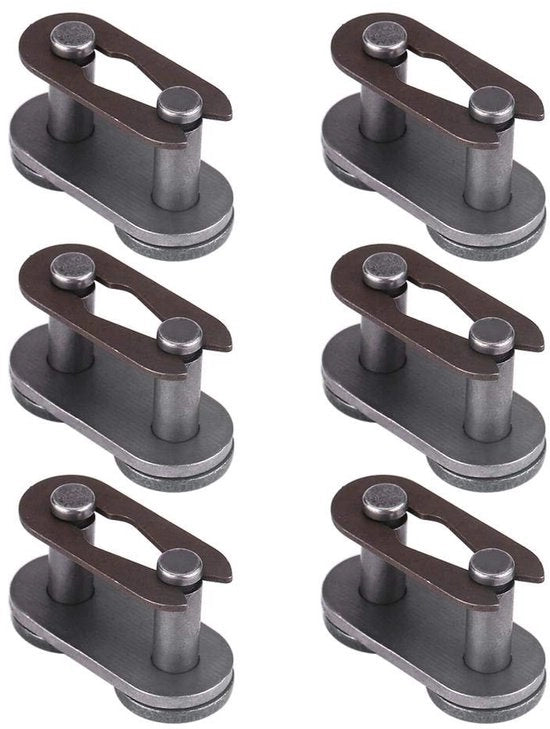 Set di catene master da 5 - 415 catena - Alta qualità acciaio di carbonio - Sostituzione catena per motocicletta 2-telaio - Duraturo - Qualità affidabile