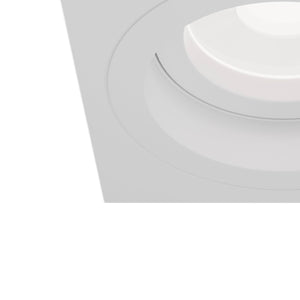 Faretto da incasso Downlight in Alluminio Atom Bianco