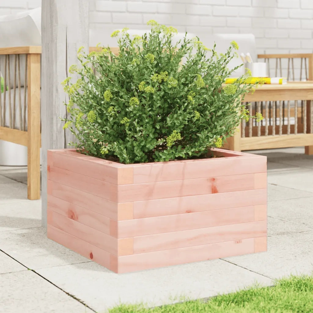 Fioriera da Giardino-Vaso da Esterno 40x40x23 cm in Legno Massello di Douglas